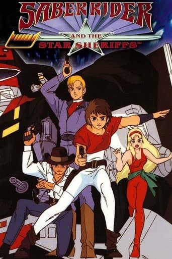 Movie poster for Saber Rider and the Star Sheriffs