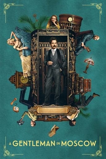 Movie poster for A Gentleman in Moscow