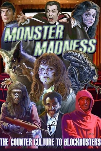 Movie poster for Monster Madness: The Counter Culture To Blockbusters