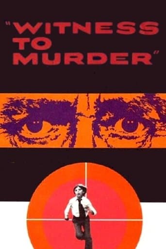 Movie poster for Witness to Murder