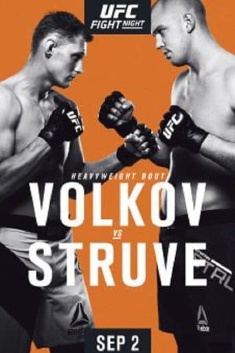 Movie poster for UFC Fight Night 115: Volkov vs. Struve