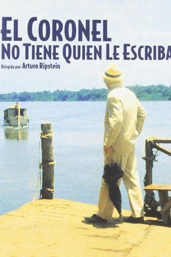 Movie poster for No One Writes to the Colonel