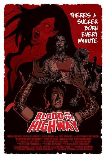 Movie poster for Blood on the Highway