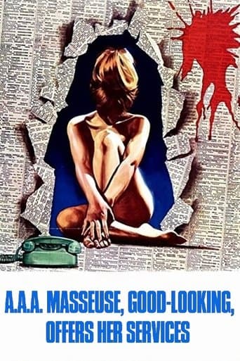 Movie poster for A.A.A. Masseuse, Good-Looking, Offers Her Services