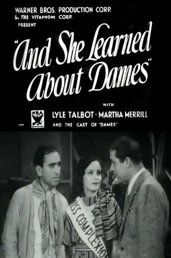 Movie poster for And She Learned About Dames