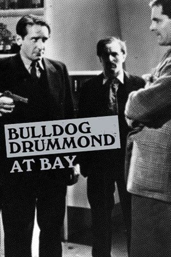 Movie poster for Bulldog Drummond at Bay
