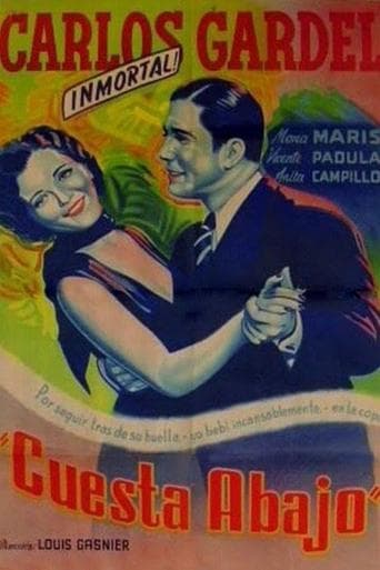 Movie poster for Cuesta abajo