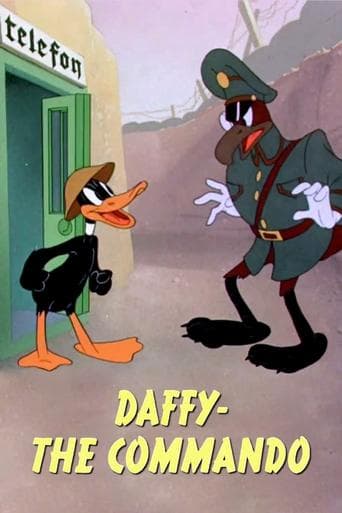 Movie poster for Daffy - The Commando