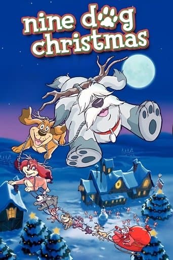 Movie poster for Nine Dog Christmas