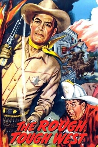 Movie poster for The Rough, Tough West