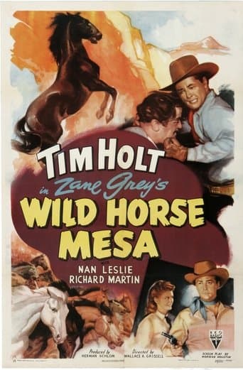 Movie poster for Wild Horse Mesa