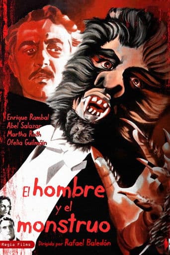 Movie poster for The Man and the Monster