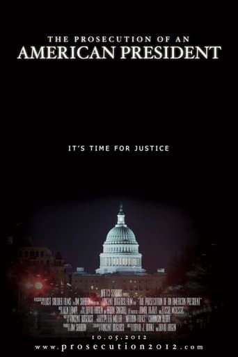 Movie poster for The Prosecution of an American President