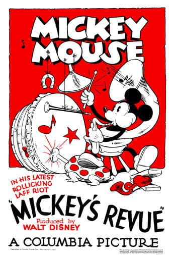 Movie poster for Mickey's Revue
