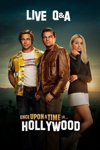 Movie poster for Once Upon a Time in... Hollywood: Live Q&A