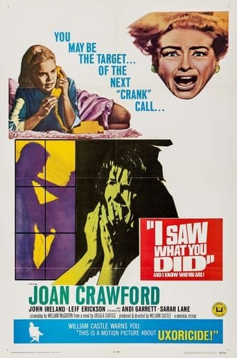 Movie poster for I Saw What You Did