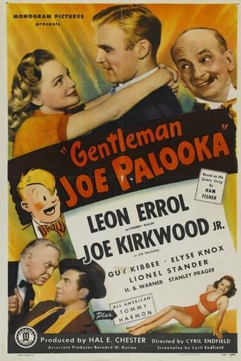 Movie poster for Gentleman Joe Palooka