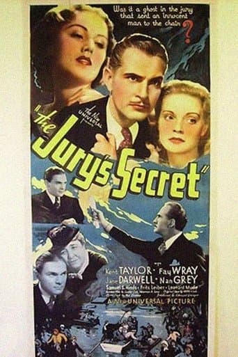 Movie poster for The Jury's Secret