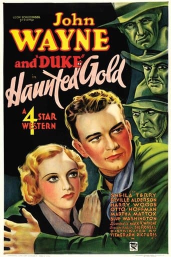 Movie poster for Haunted Gold