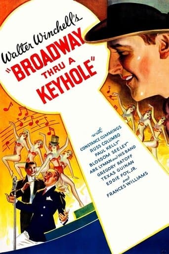 Movie poster for Broadway Thru a Keyhole