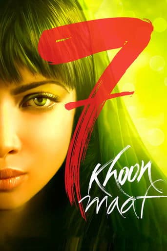 Movie poster for 7 Khoon Maaf