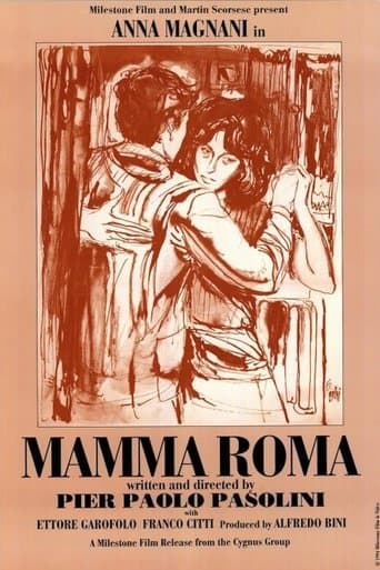 Movie poster for Mamma Roma