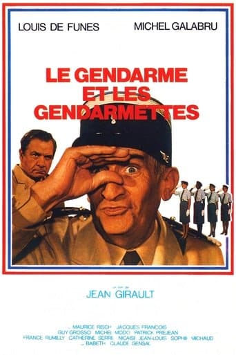 Movie poster for The Gendarme and the Gendarmettes