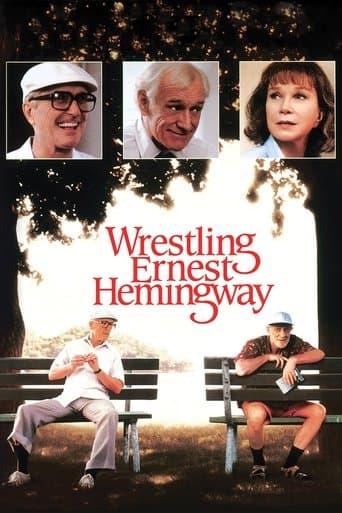 Movie poster for Wrestling Ernest Hemingway