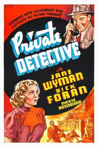 Movie poster for Private Detective