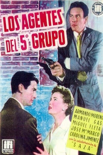 Movie poster for Los agentes del 5º grupo