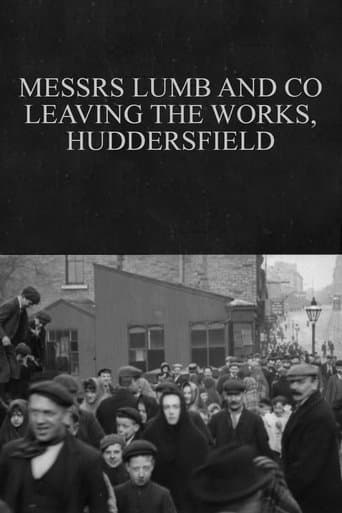 Movie poster for Messrs Lumb and Co Leaving the Works, Huddersfield