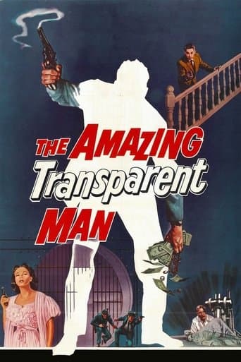 Movie poster for The Amazing Transparent Man