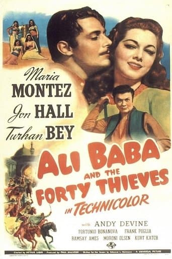Movie poster for Alibaba and 40 Thieves