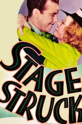 Movie poster for Stage Struck