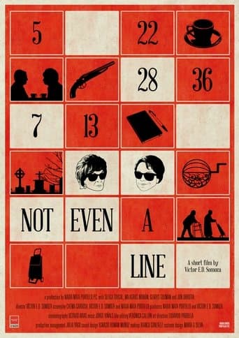 Movie poster for Not Even a Line