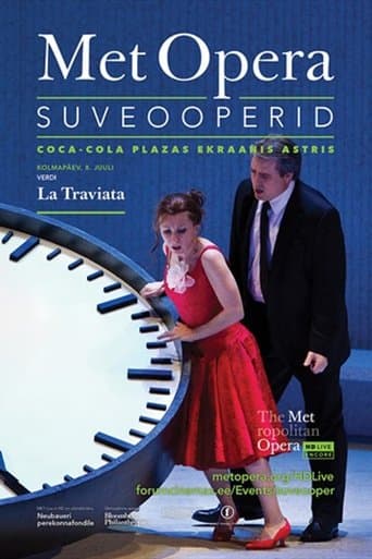 Movie poster for The Metropolitan Opera: La Traviata