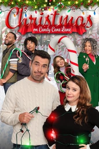 Movie poster for Christmas on Candy Cane Lane