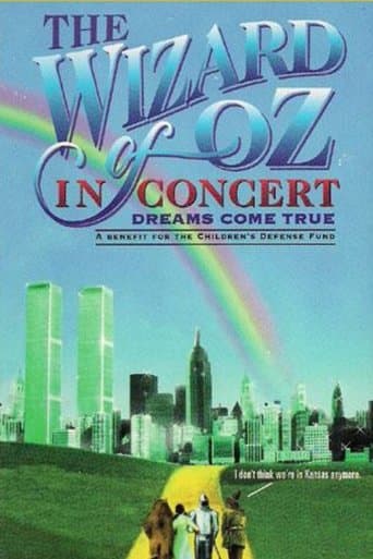 Movie poster for The Wizard of Oz in Concert: Dreams Come True