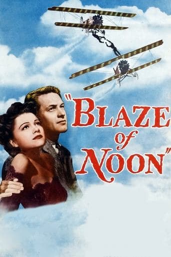Movie poster for Blaze of Noon