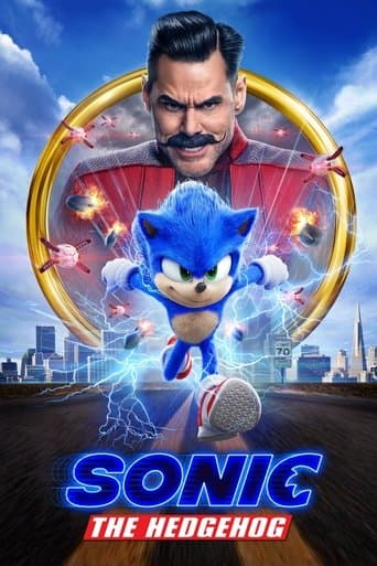 Movie poster for Sonic the Hedgehog