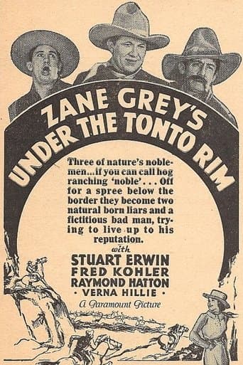 Movie poster for Under the Tonto Rim