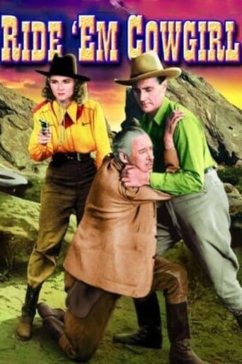 Movie poster for Ride 'em, Cowgirl