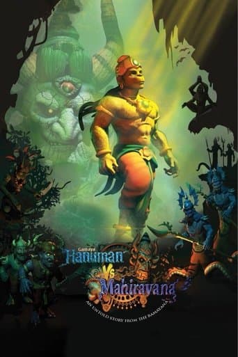 Movie poster for Hanuman Vs Mahiravana