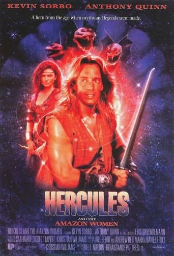 Movie poster for Hercules and the Amazon Women