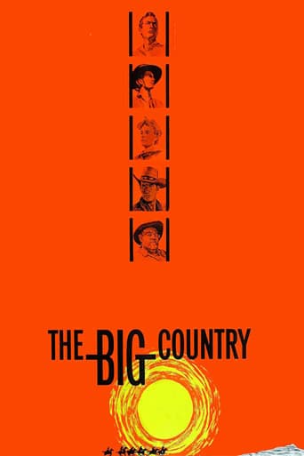 Movie poster for The Big Country