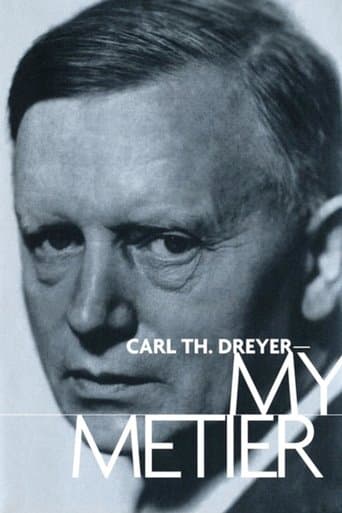 Movie poster for Carl Th. Dreyer: My Metier