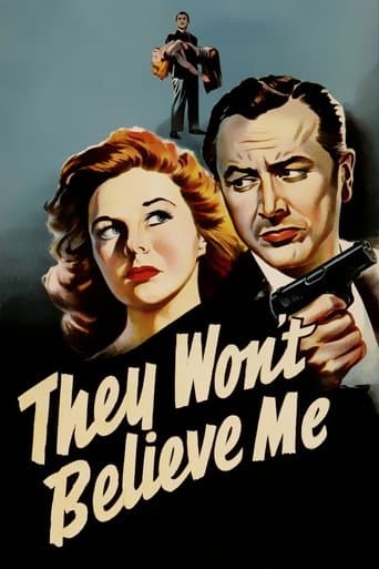 Movie poster for They Won't Believe Me