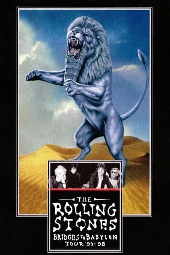 Movie poster for The Rolling Stones: Bridges to Babylon Tour '97-98