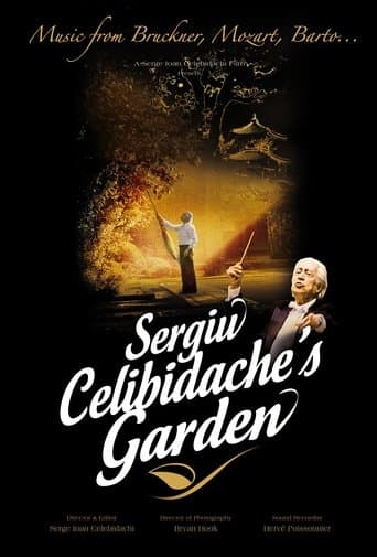 Movie poster for The Garden of Celibidache
