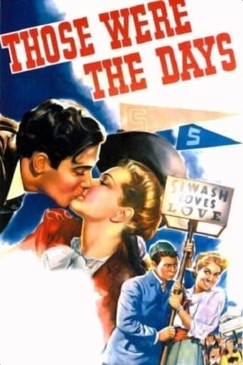 Movie poster for Those Were the Days!